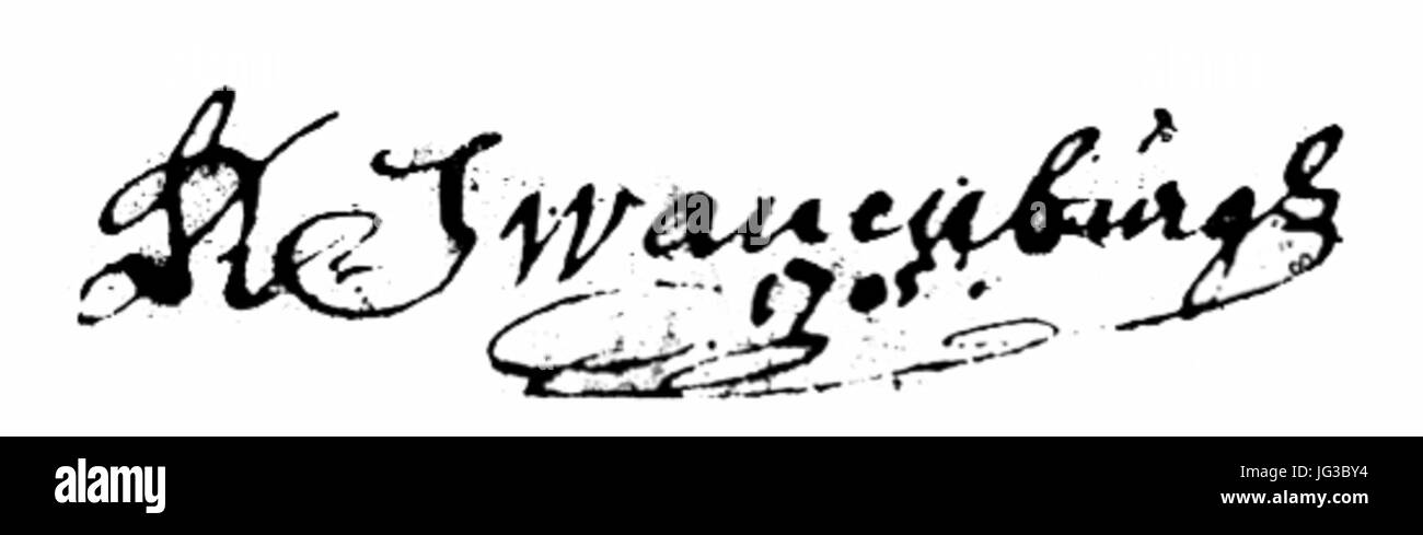 Handtekening Reinier Swanenburg 281675-174429 Foto Stock