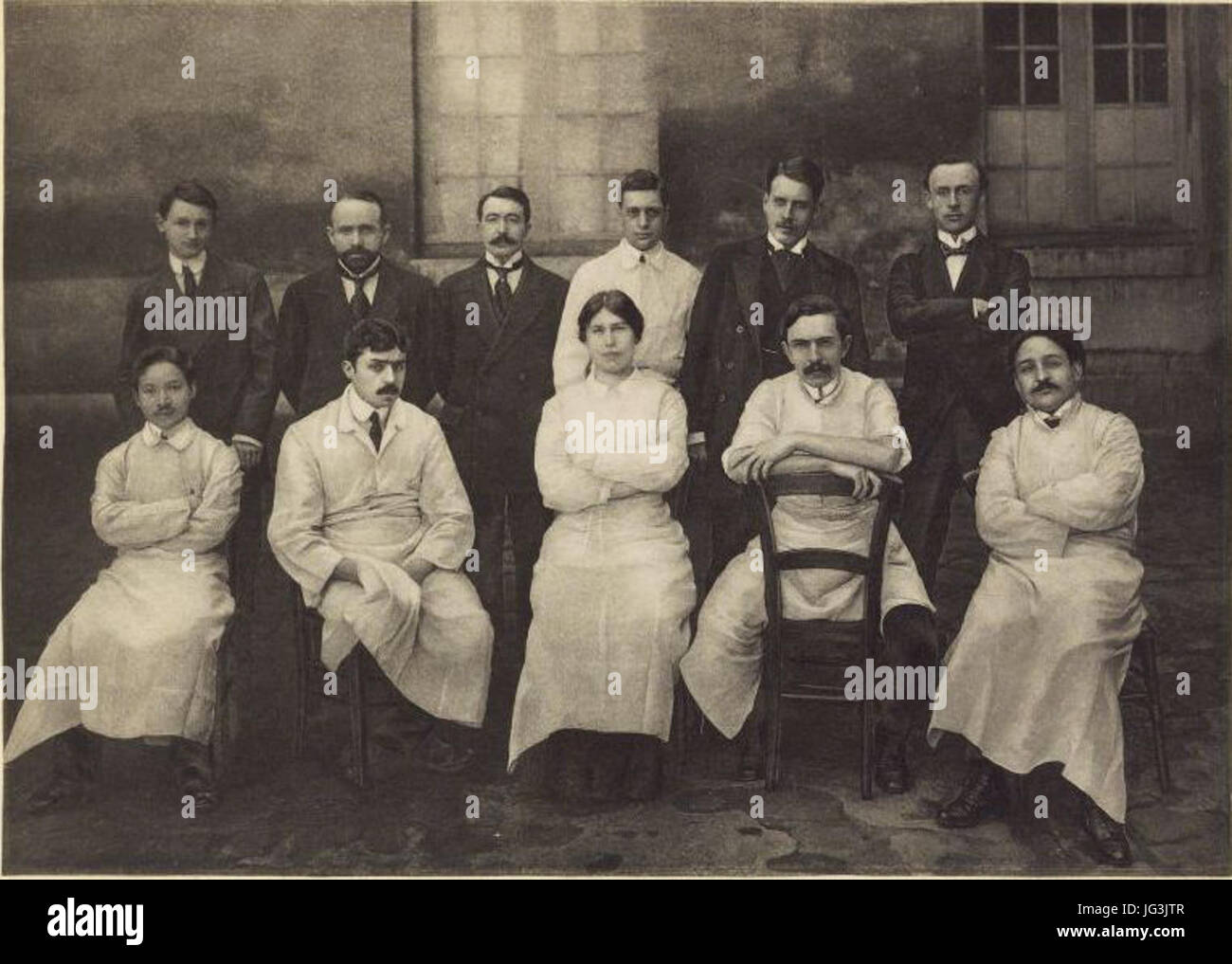 Hospice de la Salpêtrière Foto Stock