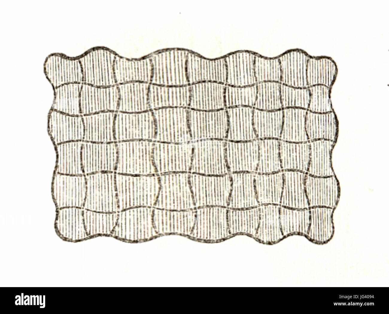 MZK 002 Nr 11 Die römischen Bäder in Alt-Ofen 28Aquincum29 - fig. 03 Ziegelbodenmuster Foto Stock