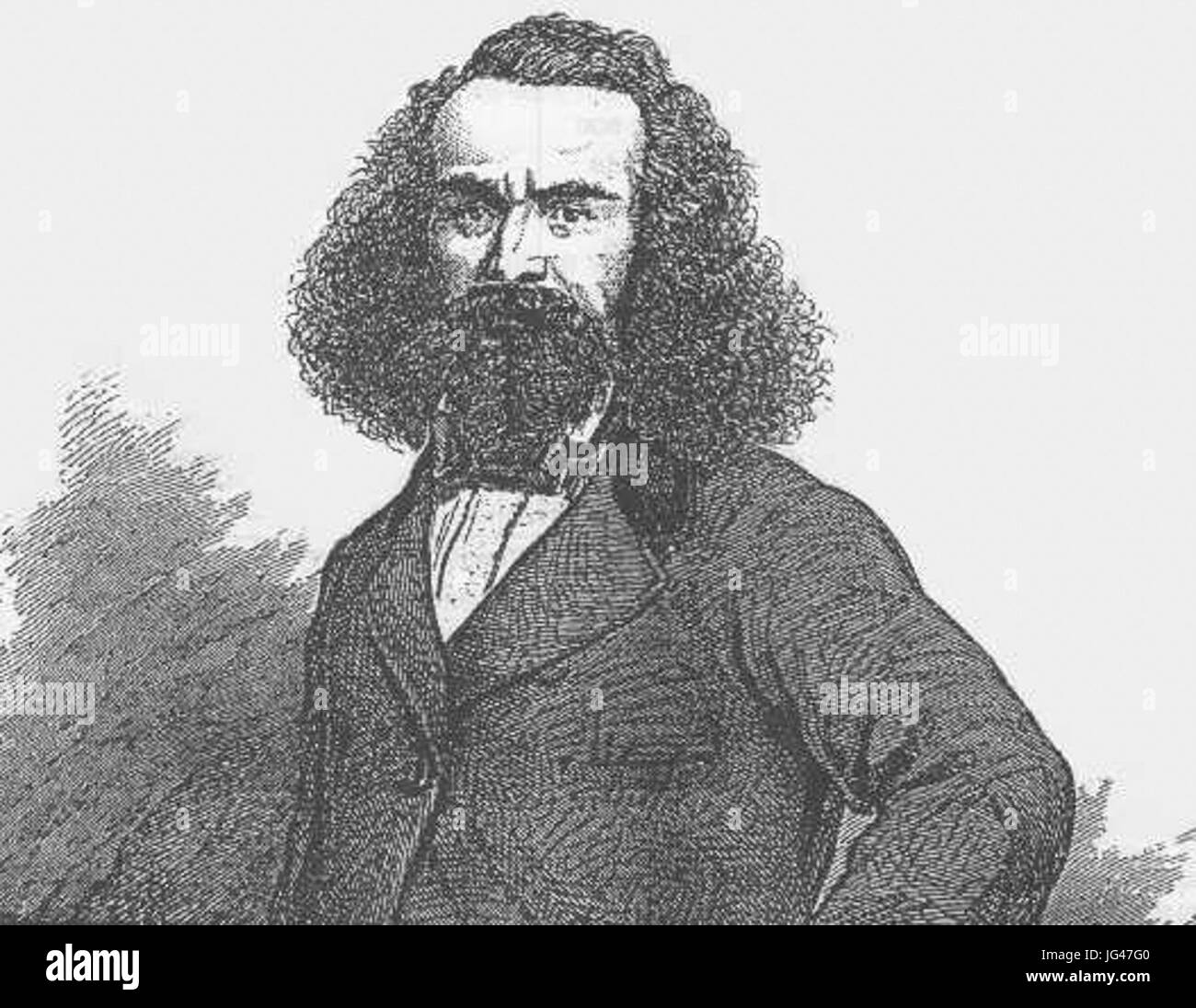 Orelie-Antoine de Tounens 28129 Foto Stock