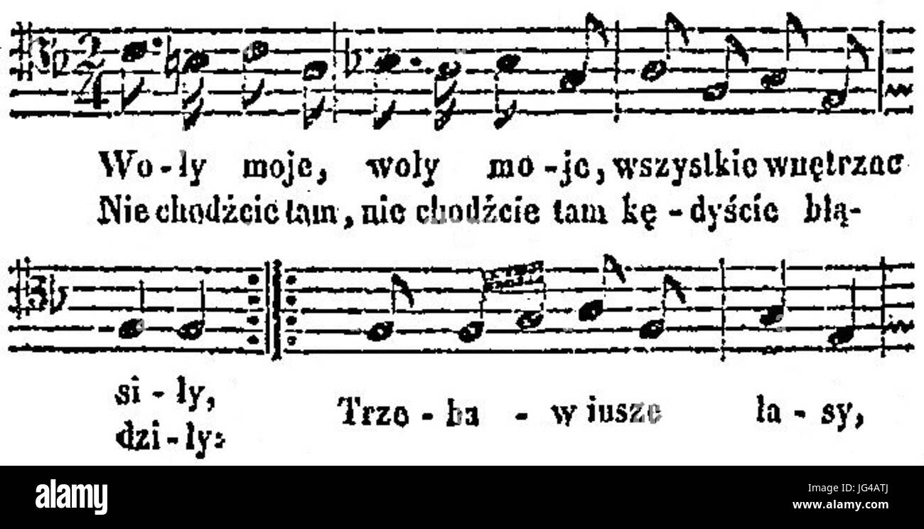 Pagina105a Pastorałki Foto Stock