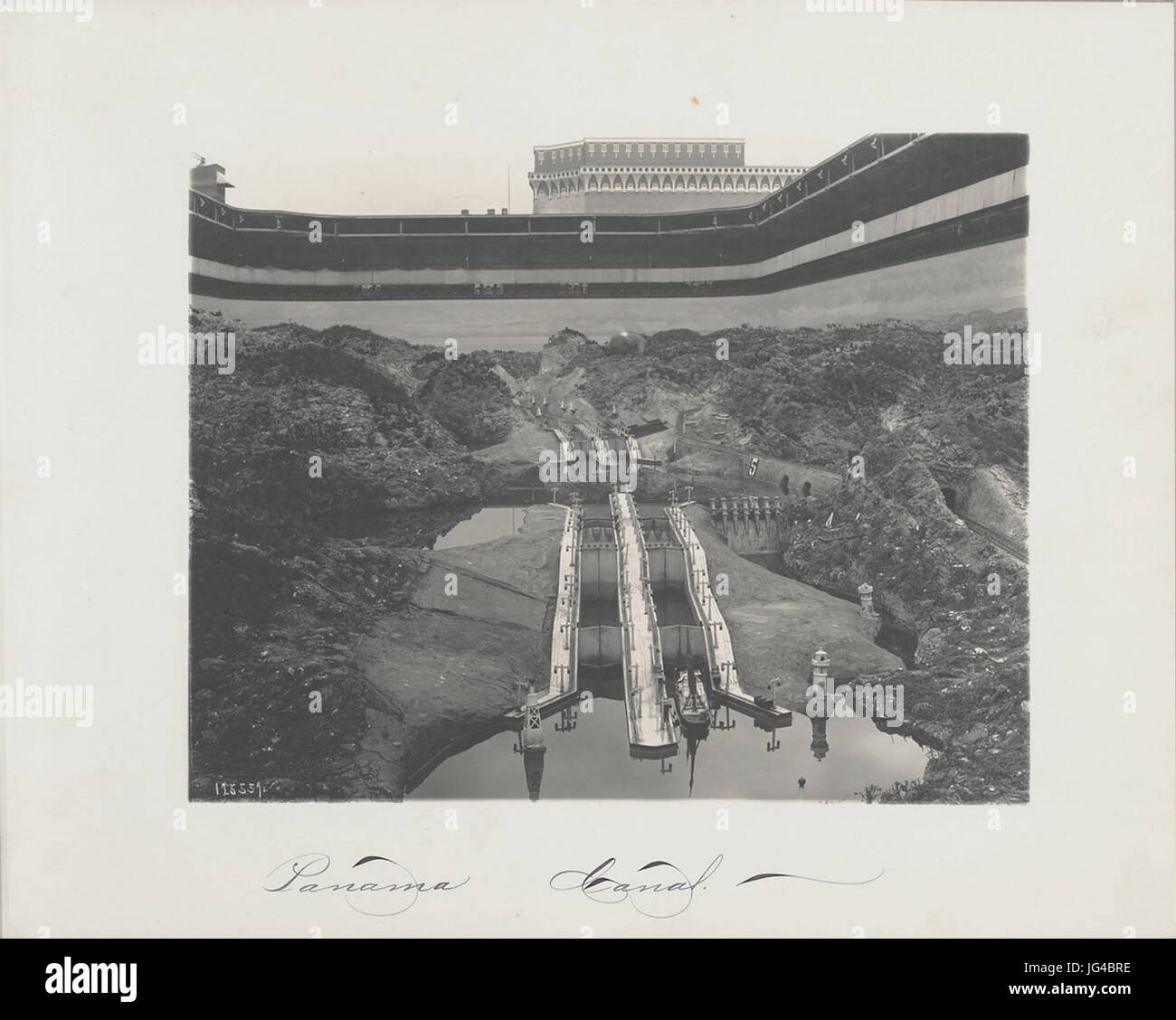 Canale di Panama hb096Nb0z7-FID657 Foto Stock