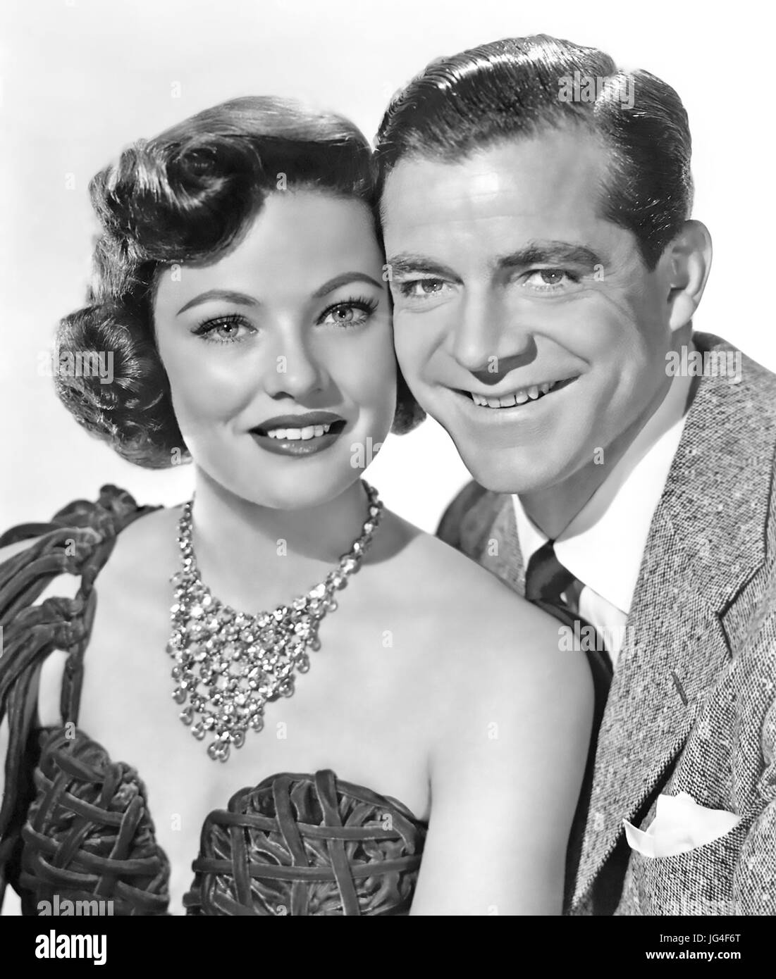 LAURA 1944 XX Century Fox Film con Gene Tierney e Dana Andrews Foto Stock