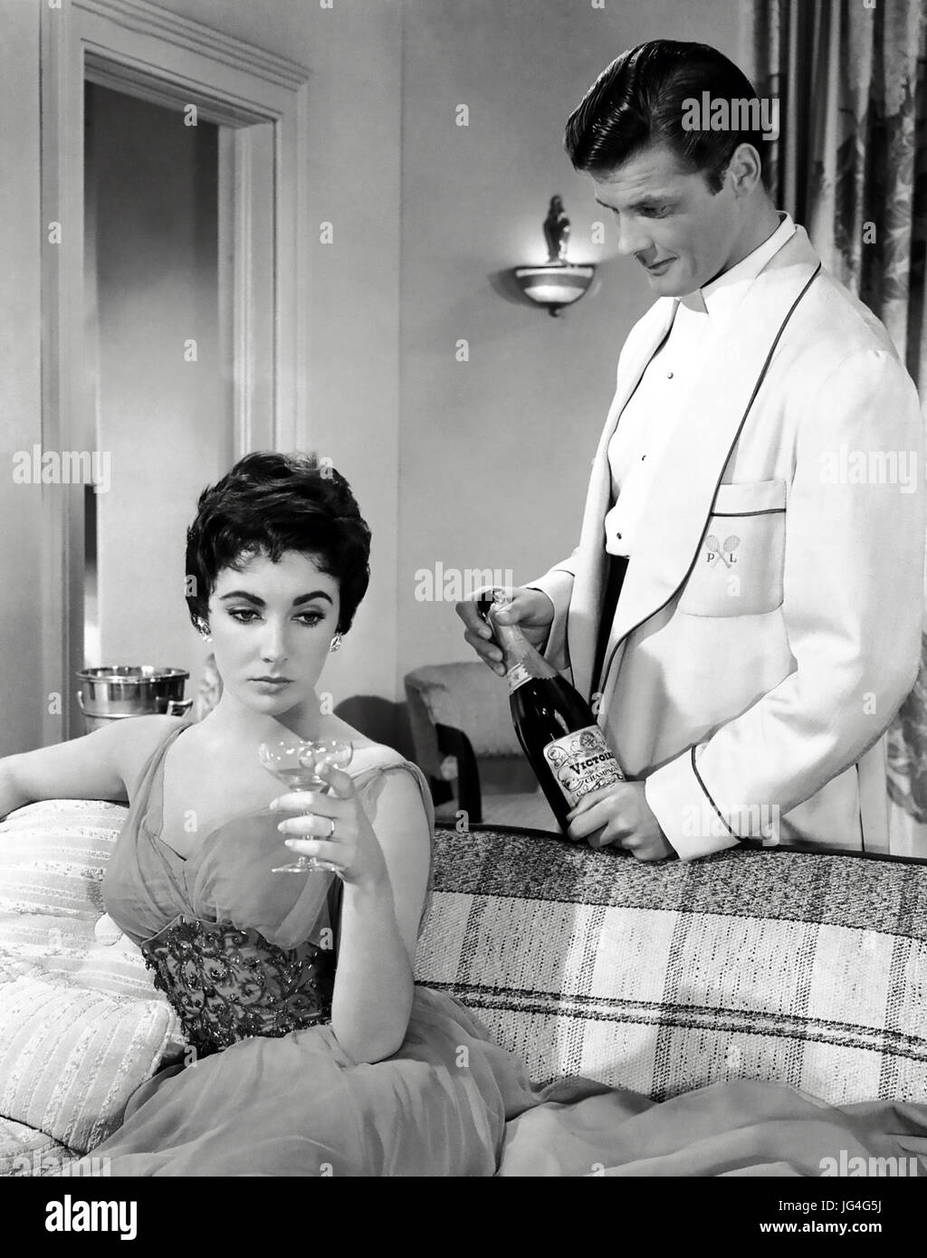 L' ULTIMA VOLTA CHE HO VISTO PARIGI 1954 MGM film con Elizabeth Taylor e Roger Moore Foto Stock