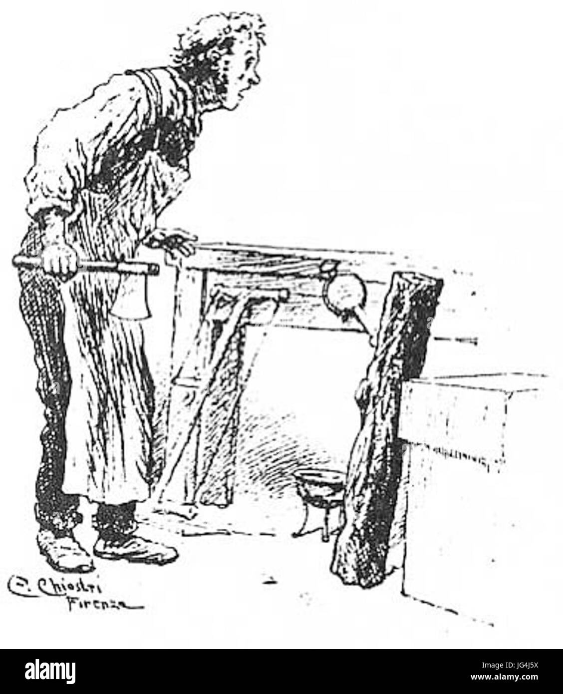 PinocchioChiostri7 Foto Stock