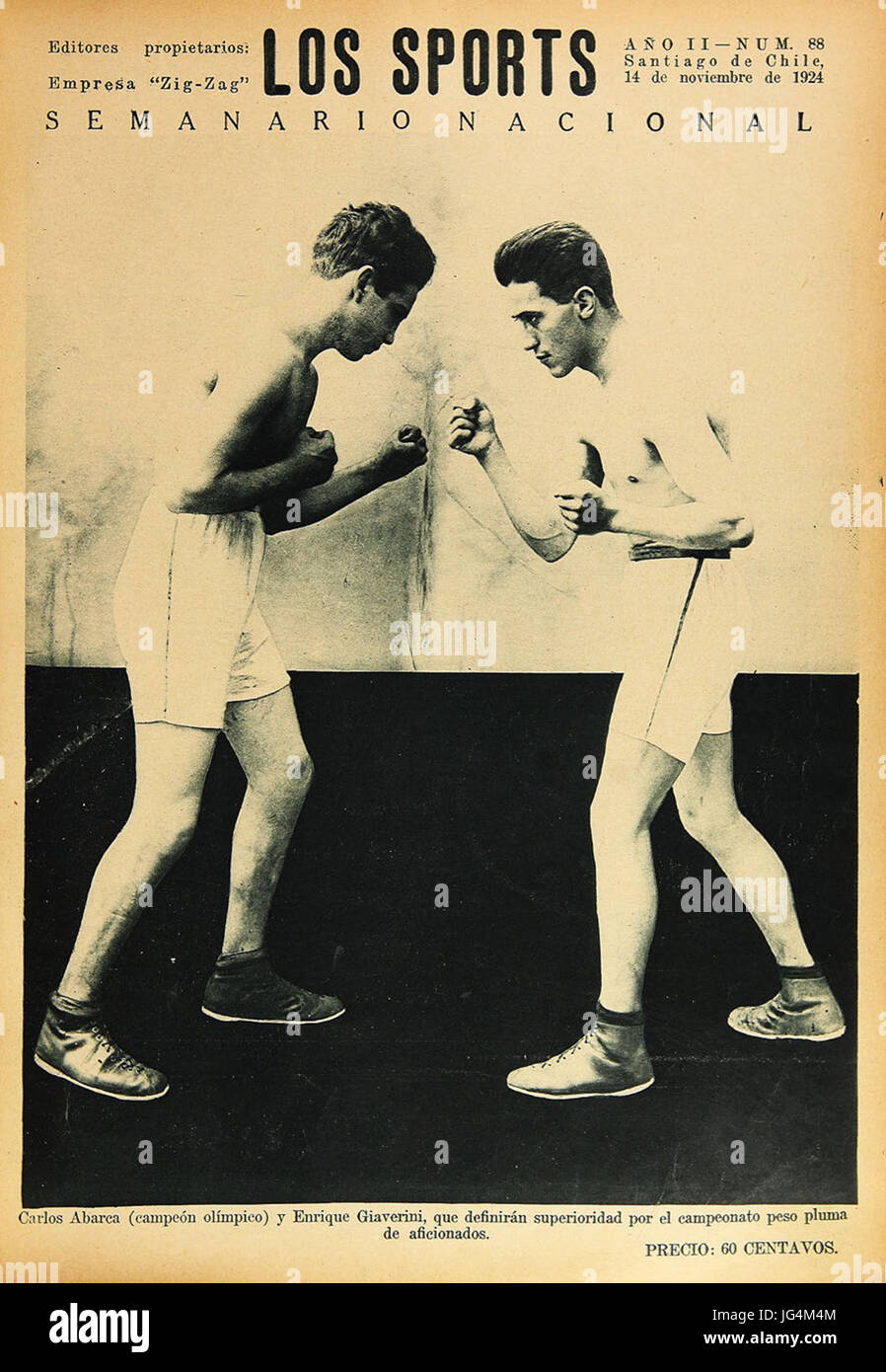 Los Sport, número 88, 14 de noviembre de 1924 Foto Stock