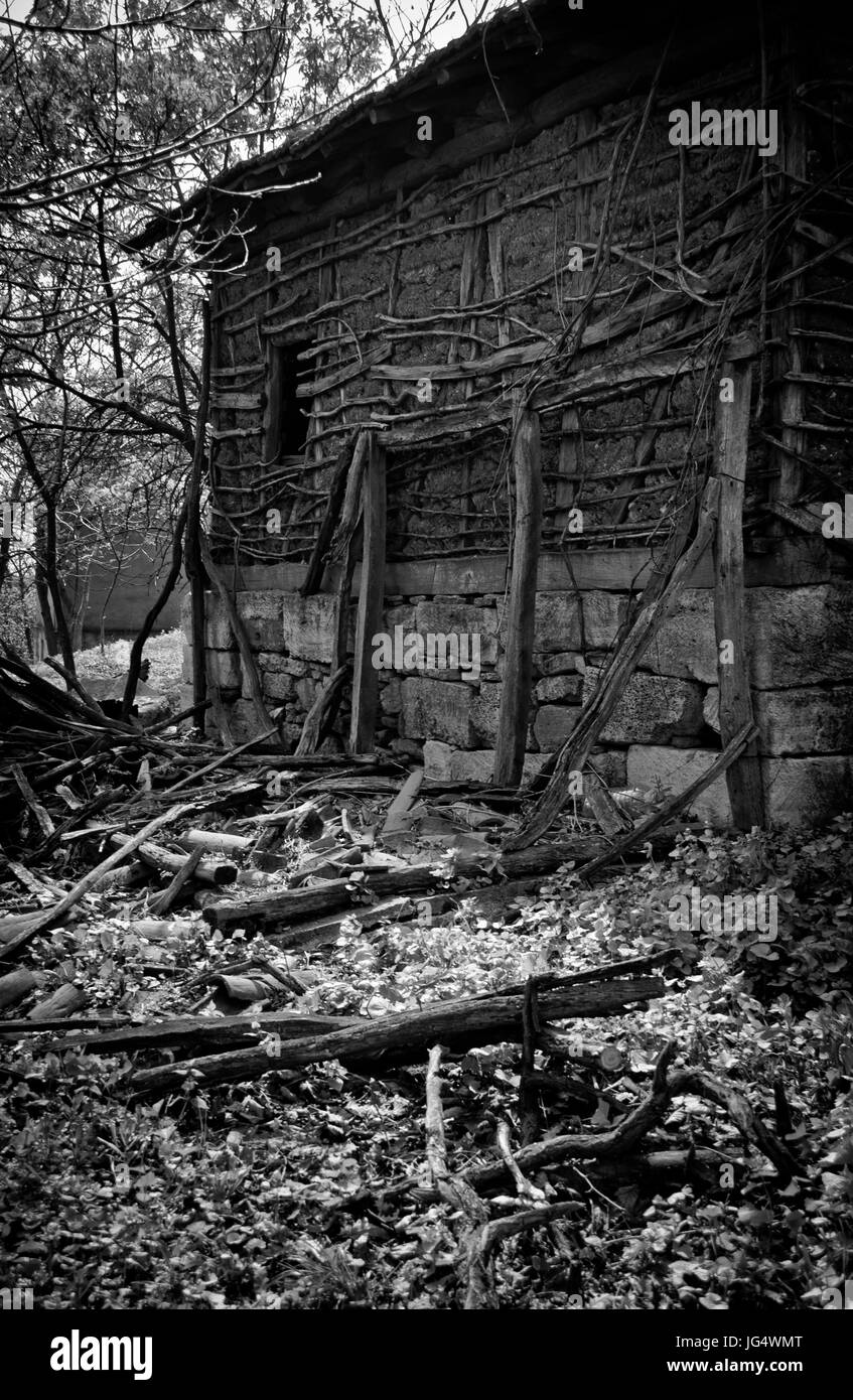 Casa abbandonata Foto Stock