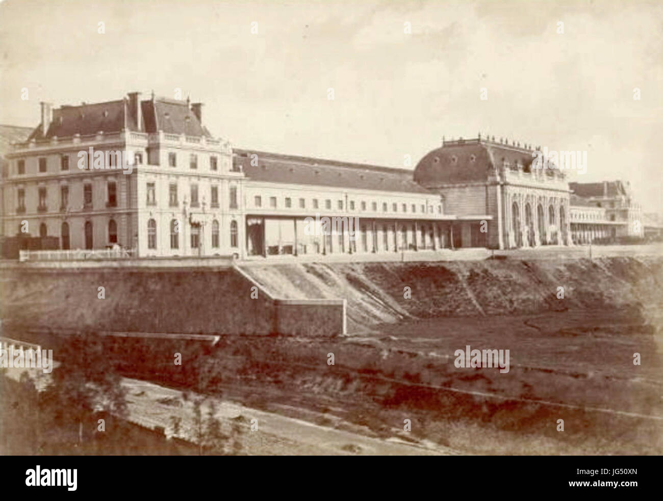 Pozzi Pompeo 281817-188029 - Milano - Stazione Centrale dopo il 1864 Foto Stock