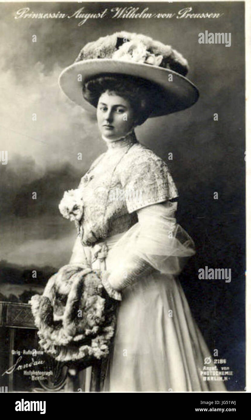 La principessa Alexandra Victoria di Schleswig-Holstein-Sonderburg-Glücksburg Foto Stock