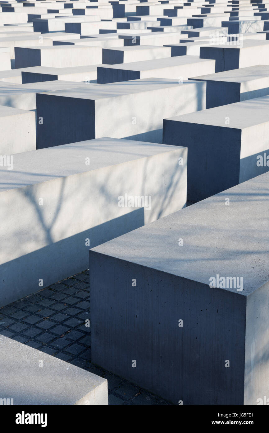 Berin - il memoriale della Shoah Foto Stock