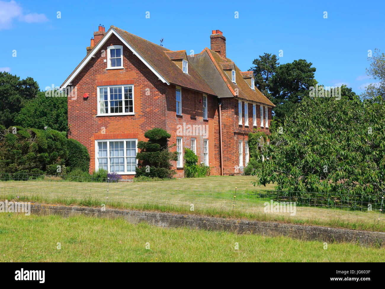 RHS Garden open day in Gedgrave Hall, Orford, Suffolk, Inghilterra, Regno Unito Foto Stock