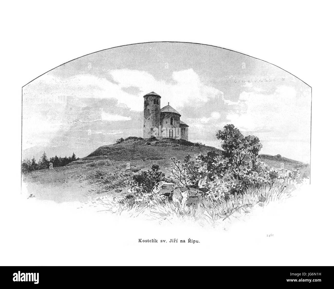 RIP kostelik Foto Stock