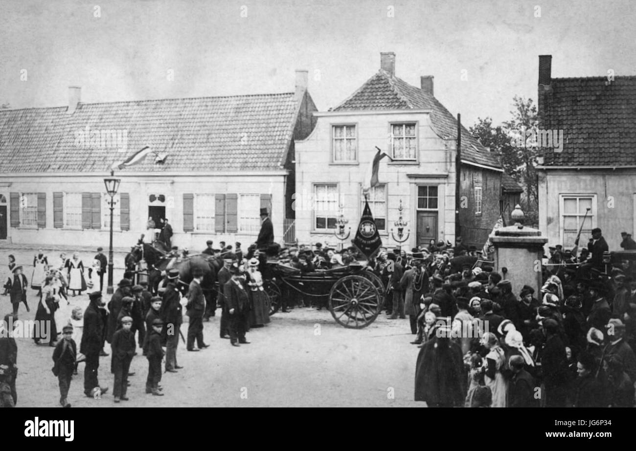 Maison natale de Vincent Van Gogh Foto Stock