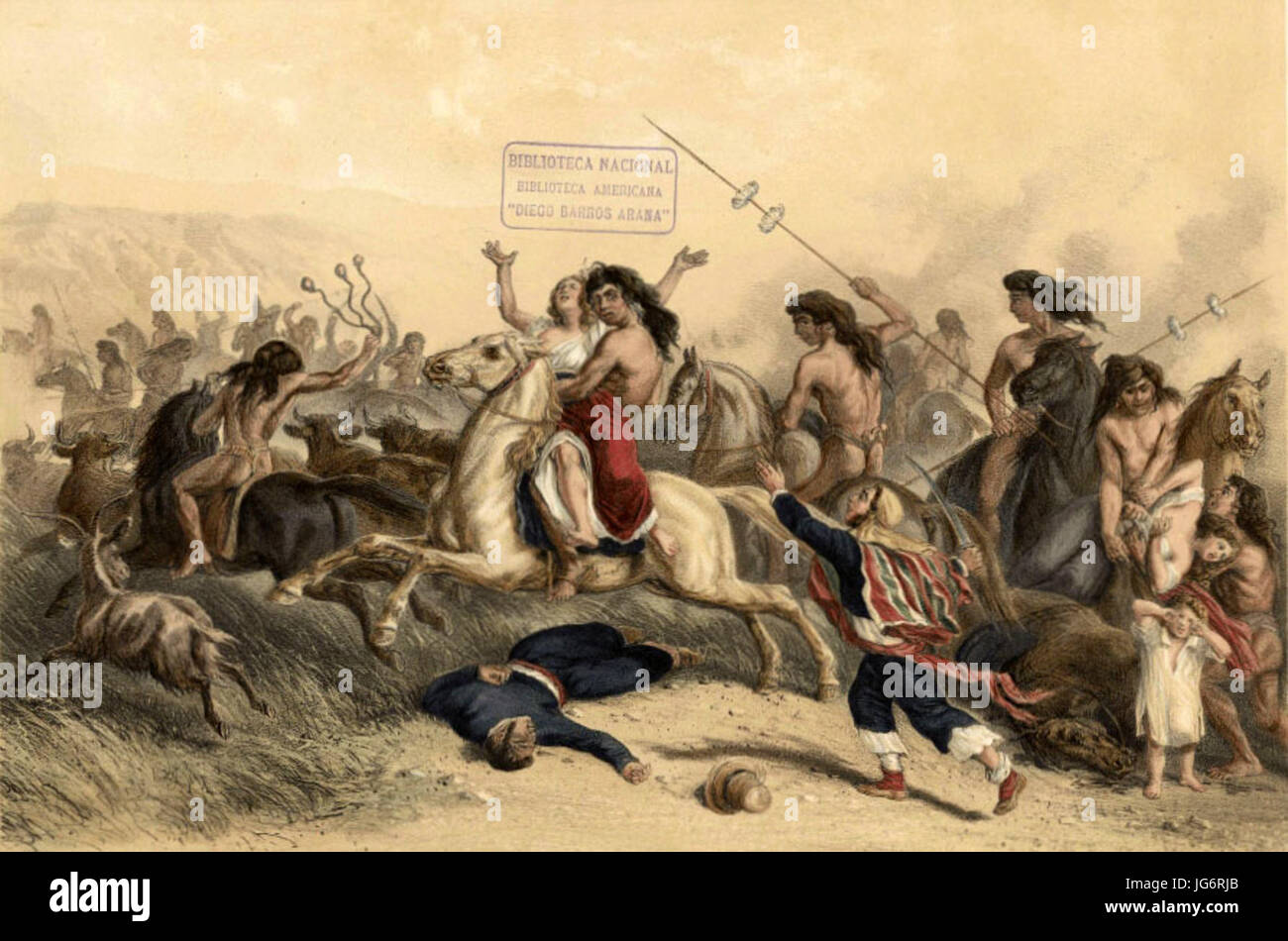 L’«Atlante di Malón della storia fisica e politica del Cile» presenta una mappa geografica e politica dettagliata del Cile, con particolare attenzione al contesto storico e alla geografia fisica. Foto Stock