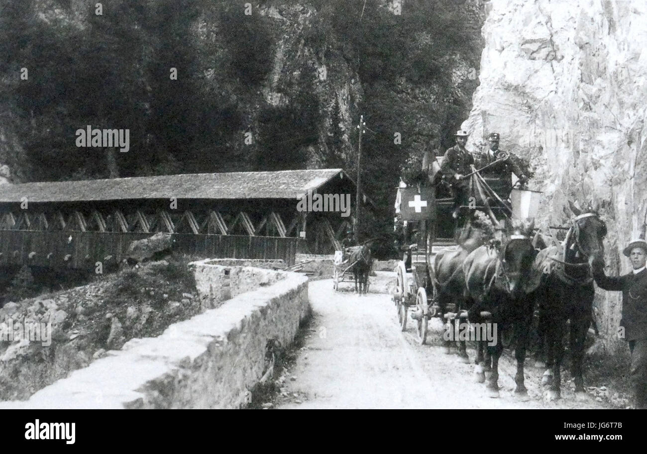 Kutsche Russeinerbrücke Foto Stock