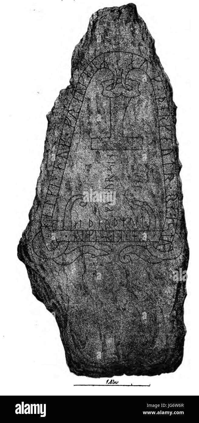 Sö 111, Stenkvista kyrkogård Foto Stock