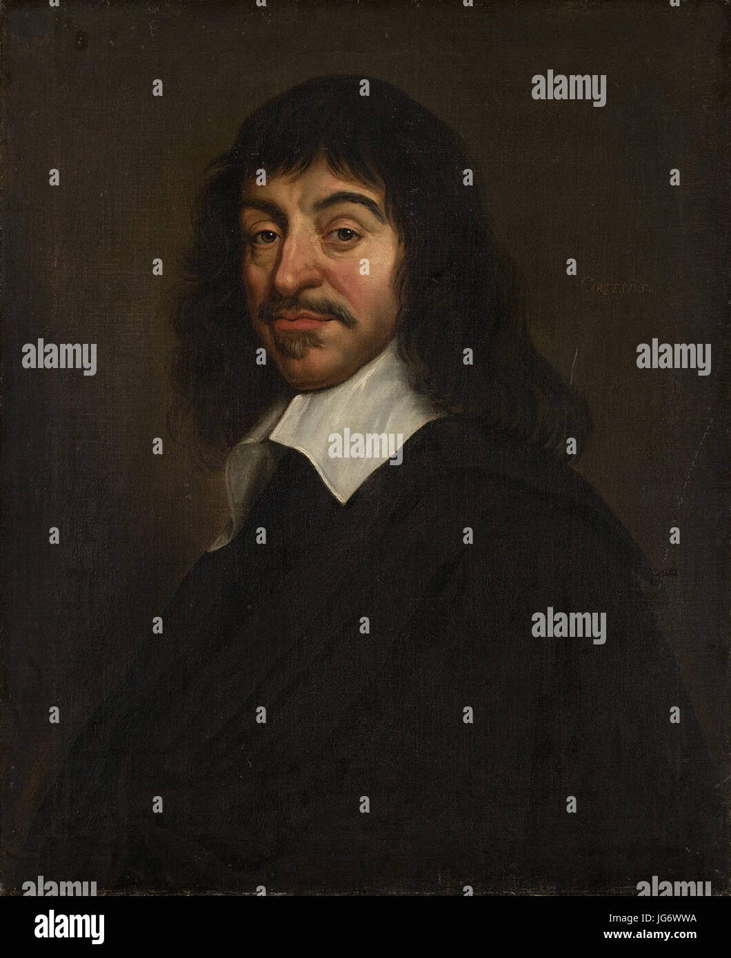 SA 659-René Descartes (1595-1650) Foto Stock