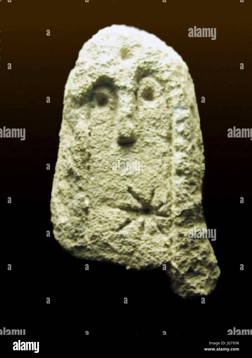 Stèle Rocher des Doms Foto Stock