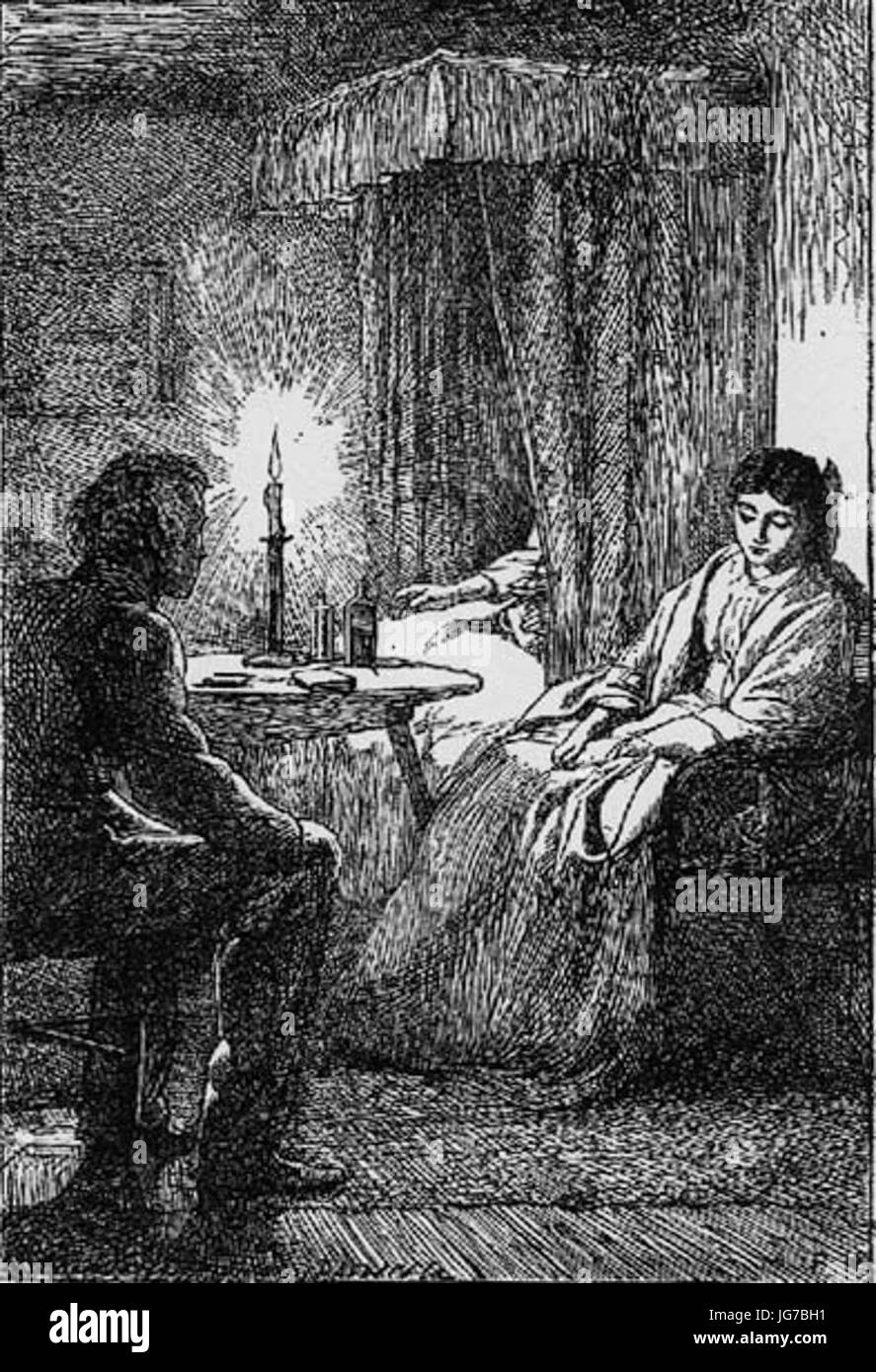 Stephen et Rachel nel malato-camera 28Fred Walker29 Foto Stock