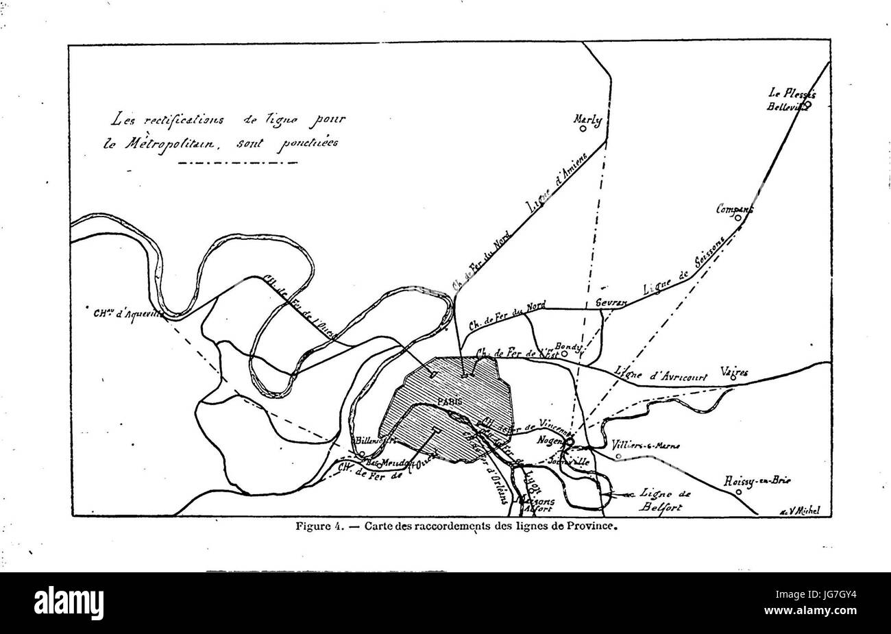 Tellier - Le Véritable Métropolitain, Fig4 Foto Stock