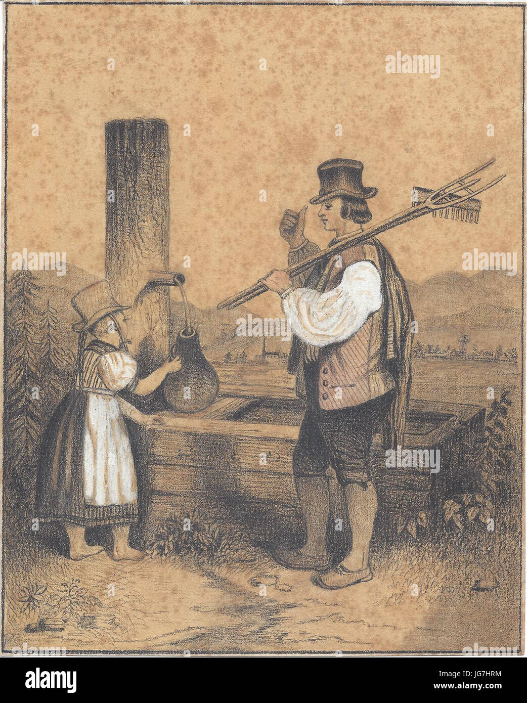 Théodore Valerio Schonach Foto Stock