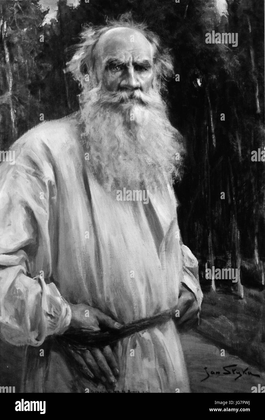 Tolstoi ha l'homme de la vérité Foto Stock
