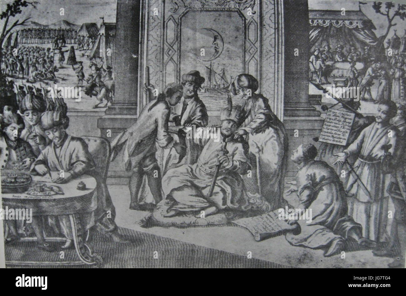 Trattato di Küçük Kaynarca 1774 Foto Stock