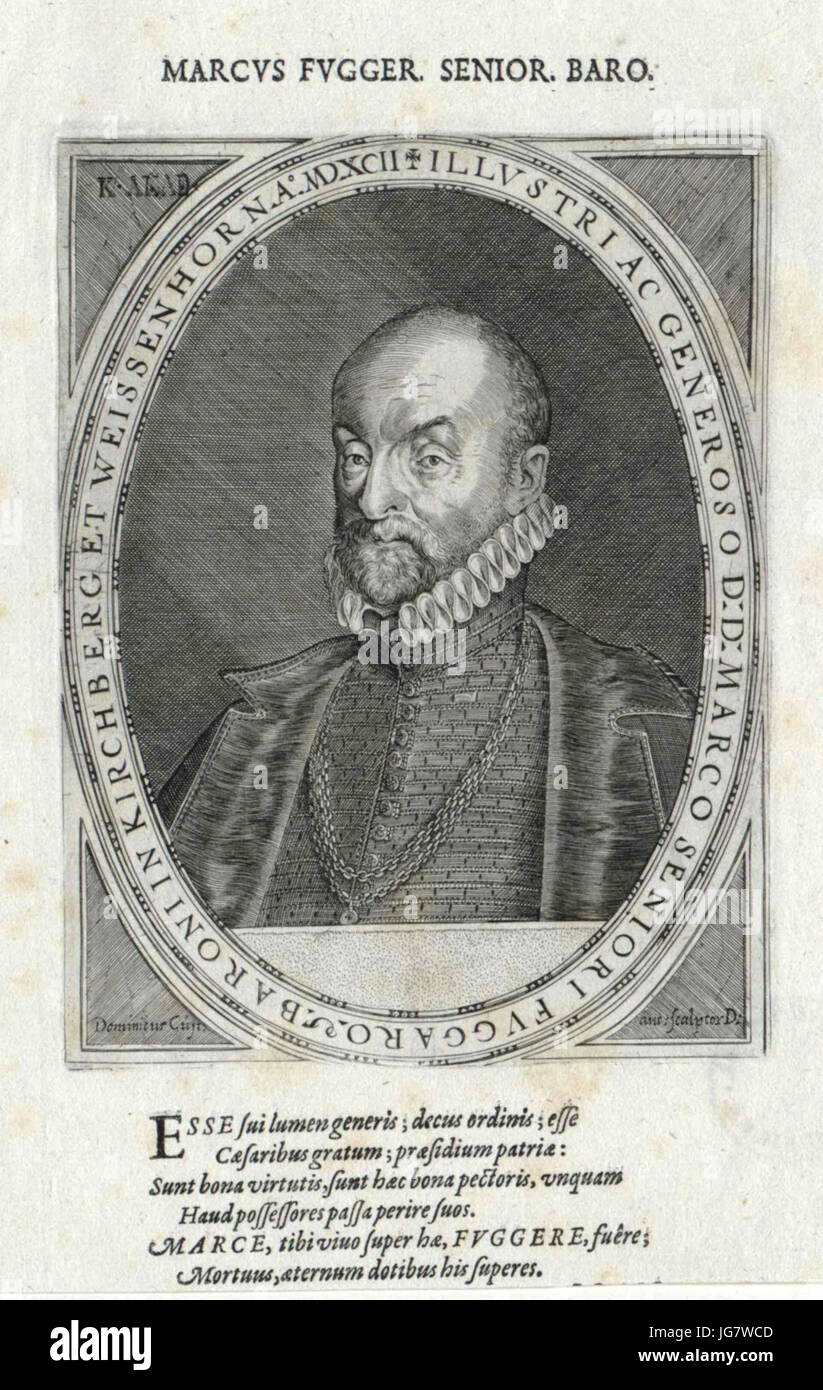 Markus Fugger d.Ä Foto Stock
