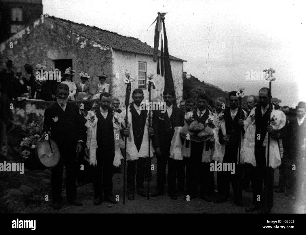 Urzelina, festas populares, 44, Arquivo de Villa Maria, Angra do Heroísmo, Ilha Terceira, Açores Foto Stock