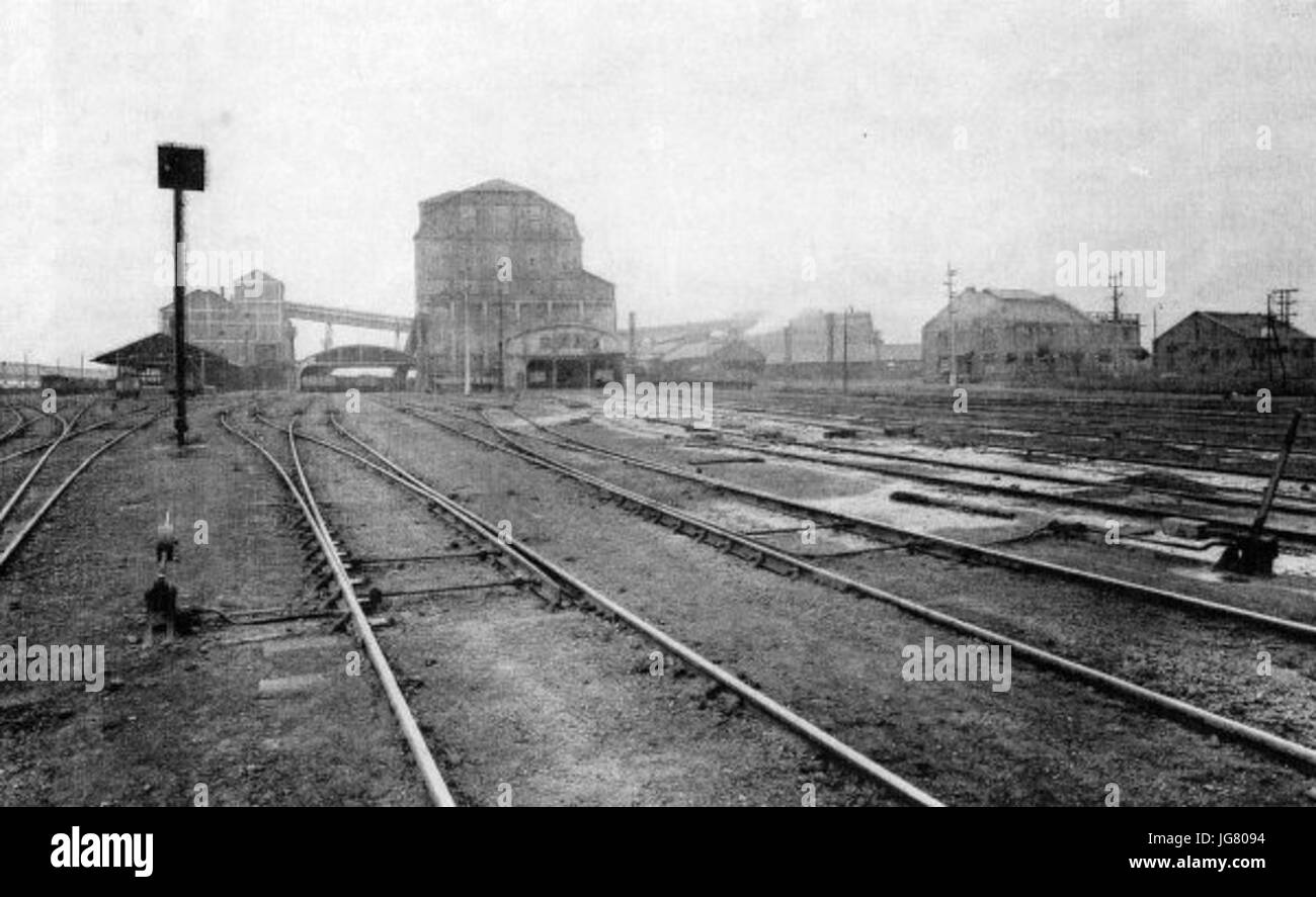 Usine à boulets en 1926 Foto Stock