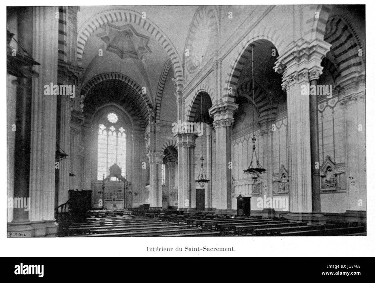 Martin - Histoire des églises et chapelles de Lyon, 1908, tomo I 0 2 Foto Stock