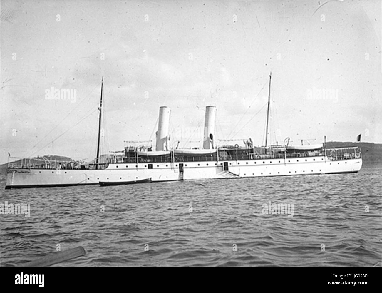 Royal Yacht portugais Amelia 28pret29 Foto Stock
