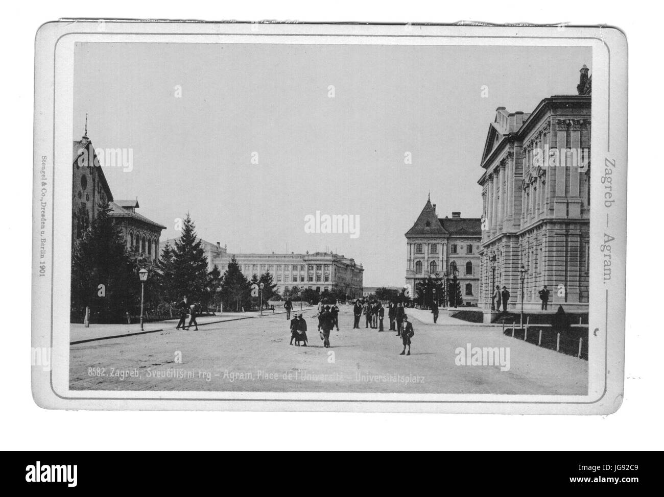 Zagabria (8) Foto Stock