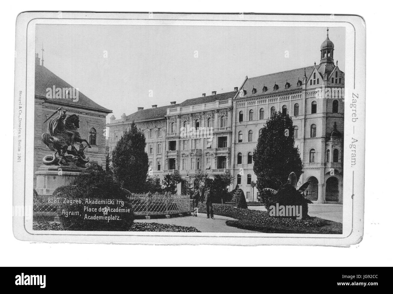 Zagabria (11) Foto Stock