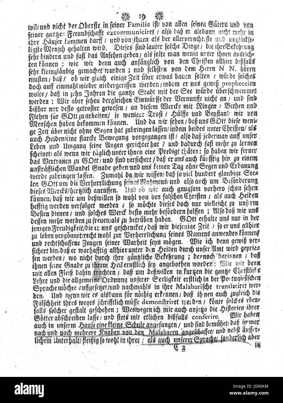 Merckwürdige Nachricht aus Ost-Indien 19 Foto Stock