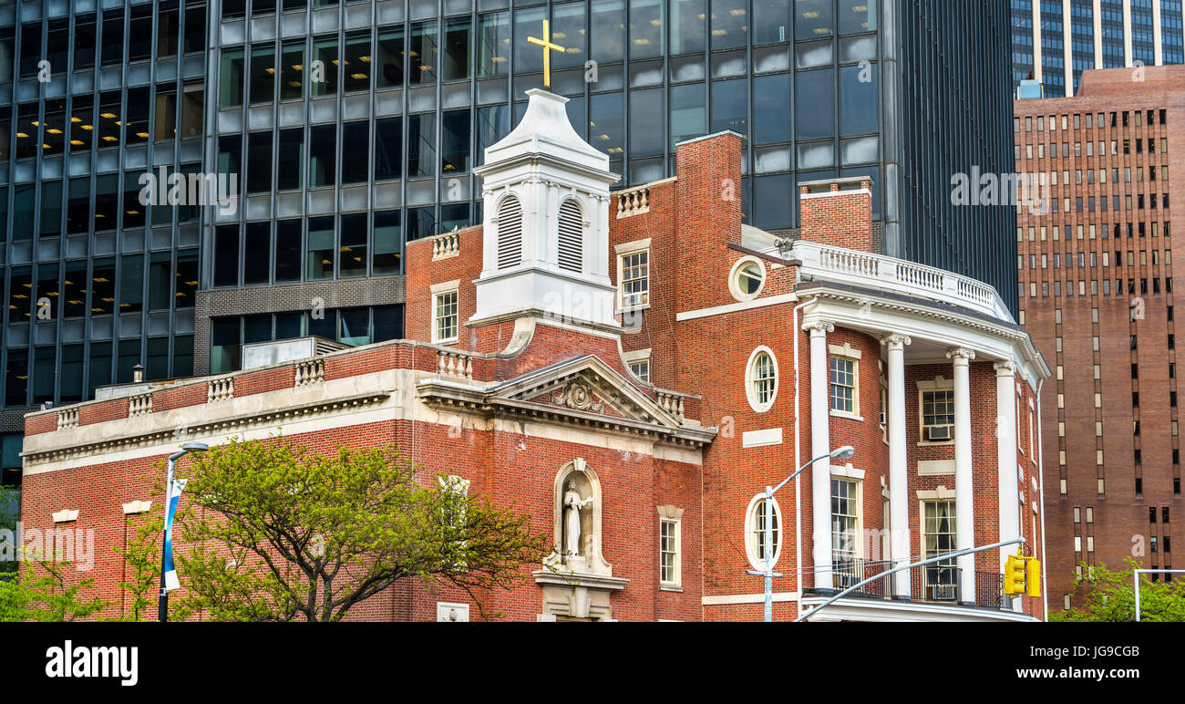 Santuario di Santa Elizabeth Ann Bayley Seton e James Watson House di New York City Foto Stock