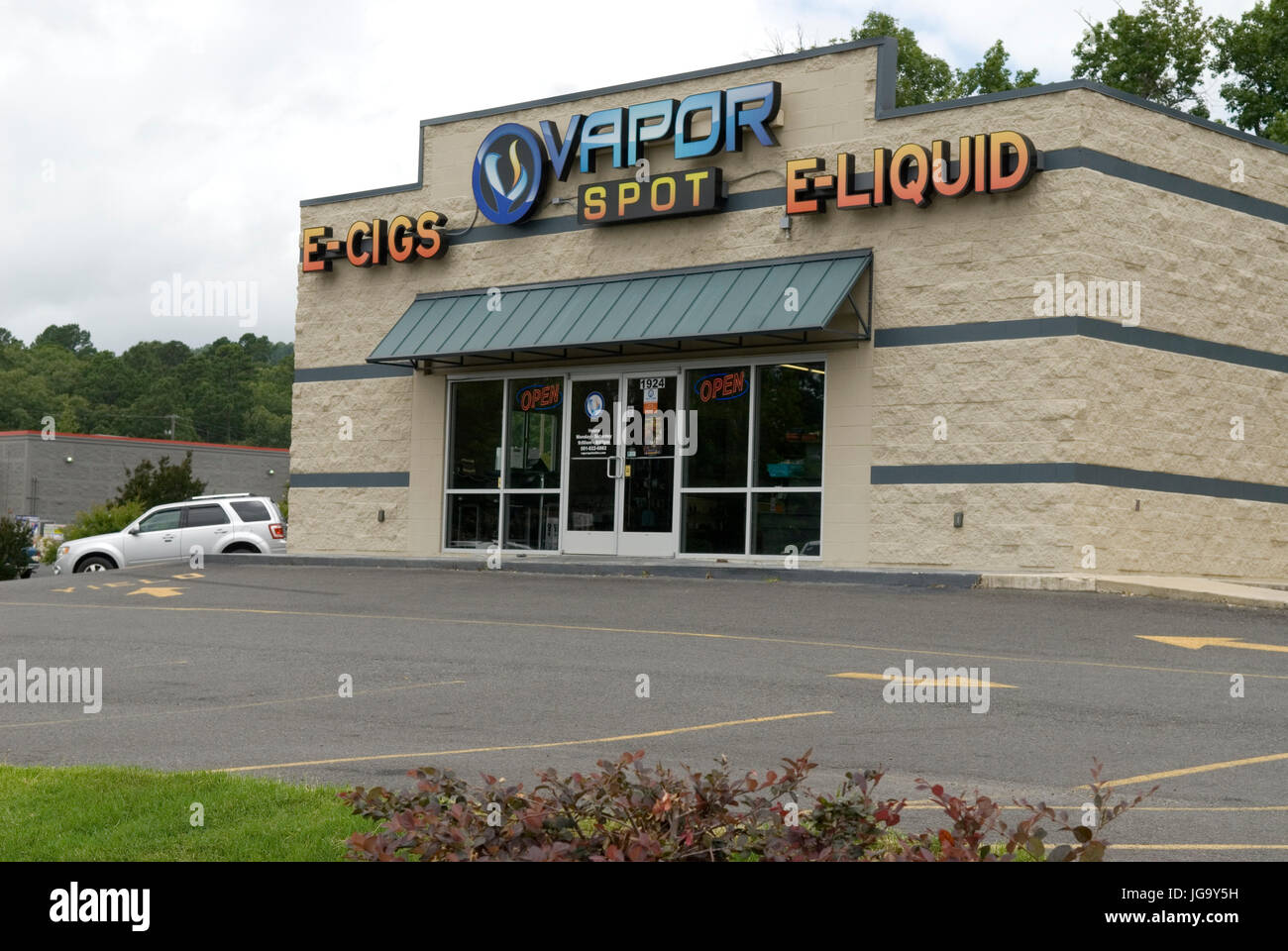 Spot di vapore Store, STATI UNITI D'AMERICA. Foto Stock