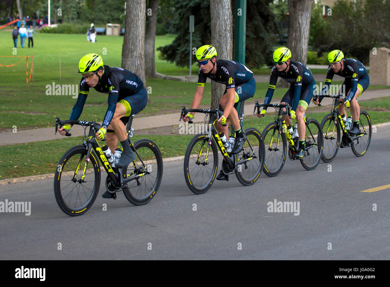 Tour Alberta Gara 5 in Edmonton, 2016 Foto Stock