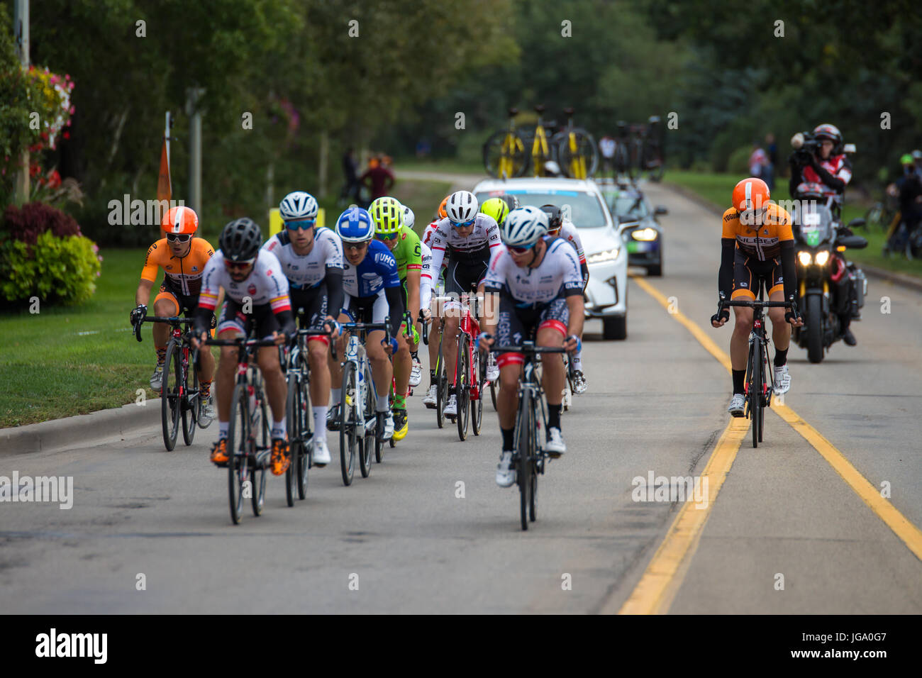 Tour Alberta Gara 5 in Edmonton, 2016 Foto Stock