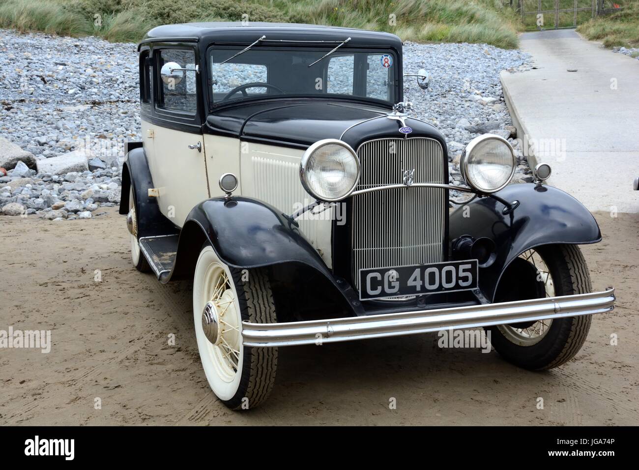 Vintage restaurati Ford V8 modello1932 prodotta da Ford Motor Company Dagenham Foto Stock