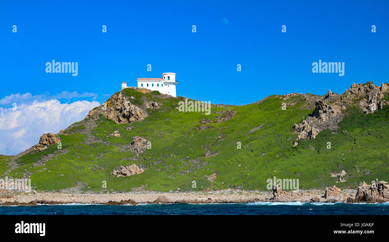 Visita Iles Sanguinaires,Ajaccio Foto Stock