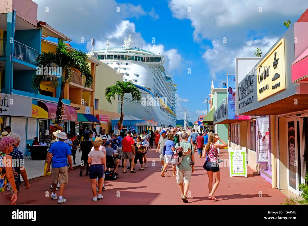 St Lucia Caribbean Cruise Line Celebrity Vista Isola Sud della isola dei Caraibi crociera da Miami Florida Foto Stock