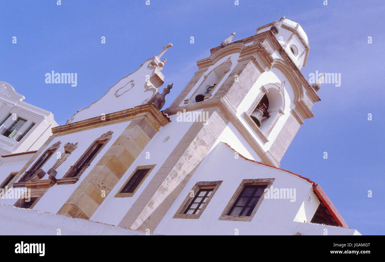 La chiesa di Nostra Signora della Misericordia, in Olinda, Pernambuco, Brasile Foto Stock