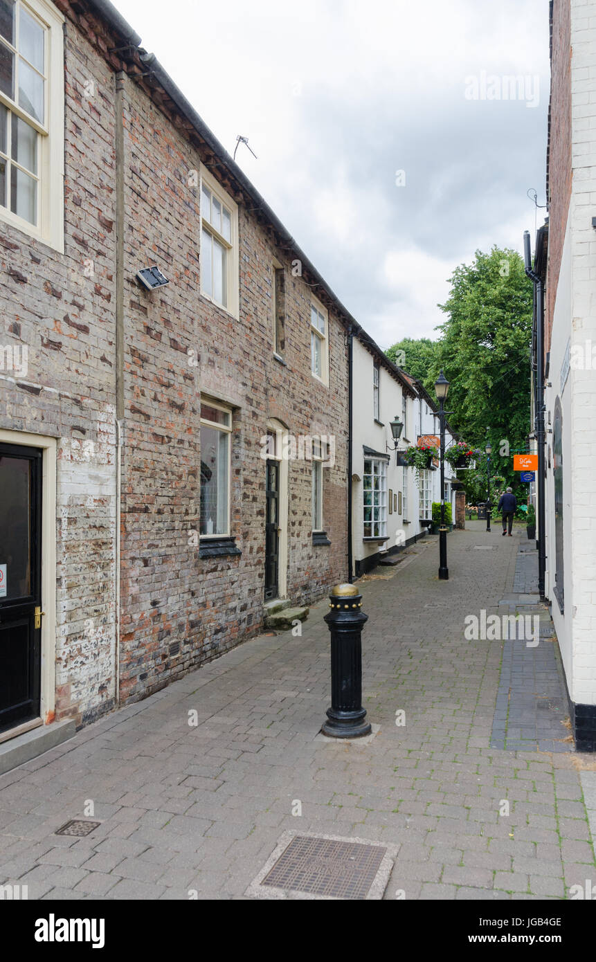 Piccola chiesa Lane in Tamworth, Staffordshire Foto Stock