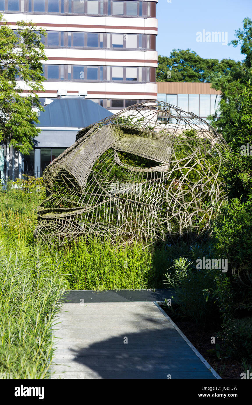 Jardin des Geants (il Giardino dei giganti) a Lille, Francia Foto Stock