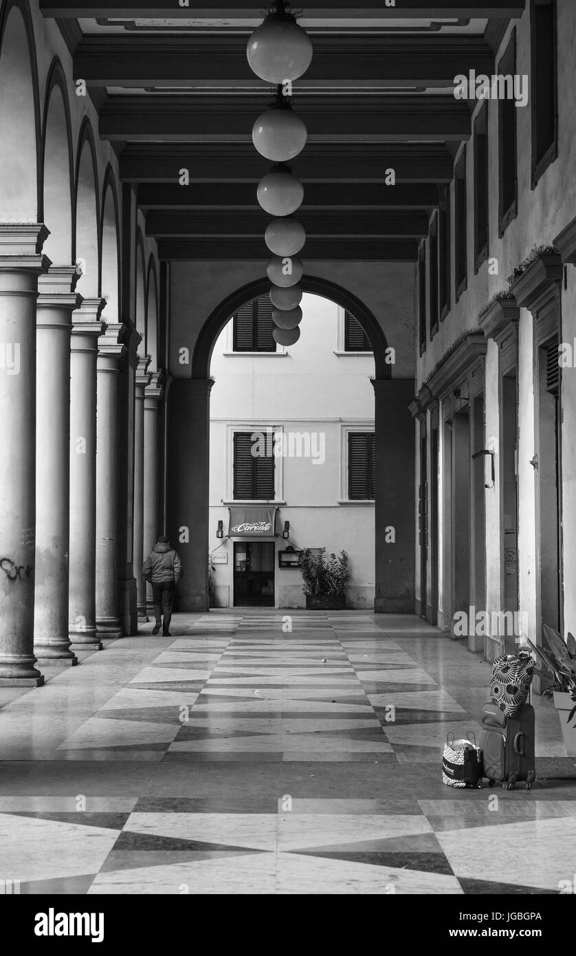 Arezzo, Italia - La meravigliosa Etrusca e rinascimentale della città della regione Toscana. Foto Stock