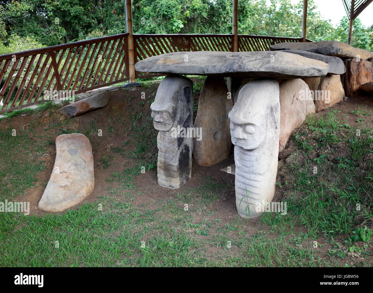San Agustin parco archeologico, Colombia Foto Stock