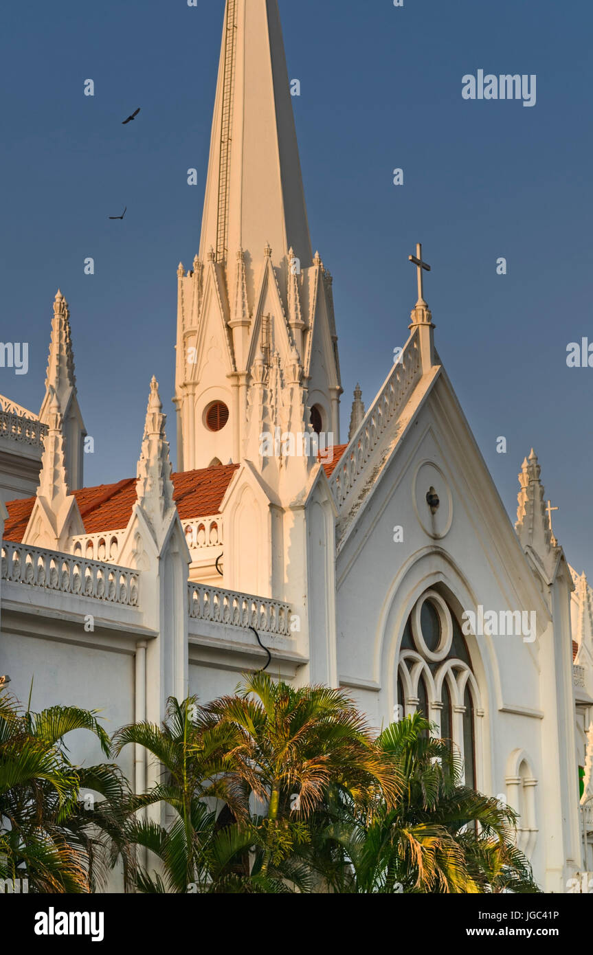 San Thome Cathedral Chennai Tamil Nadu India Foto Stock