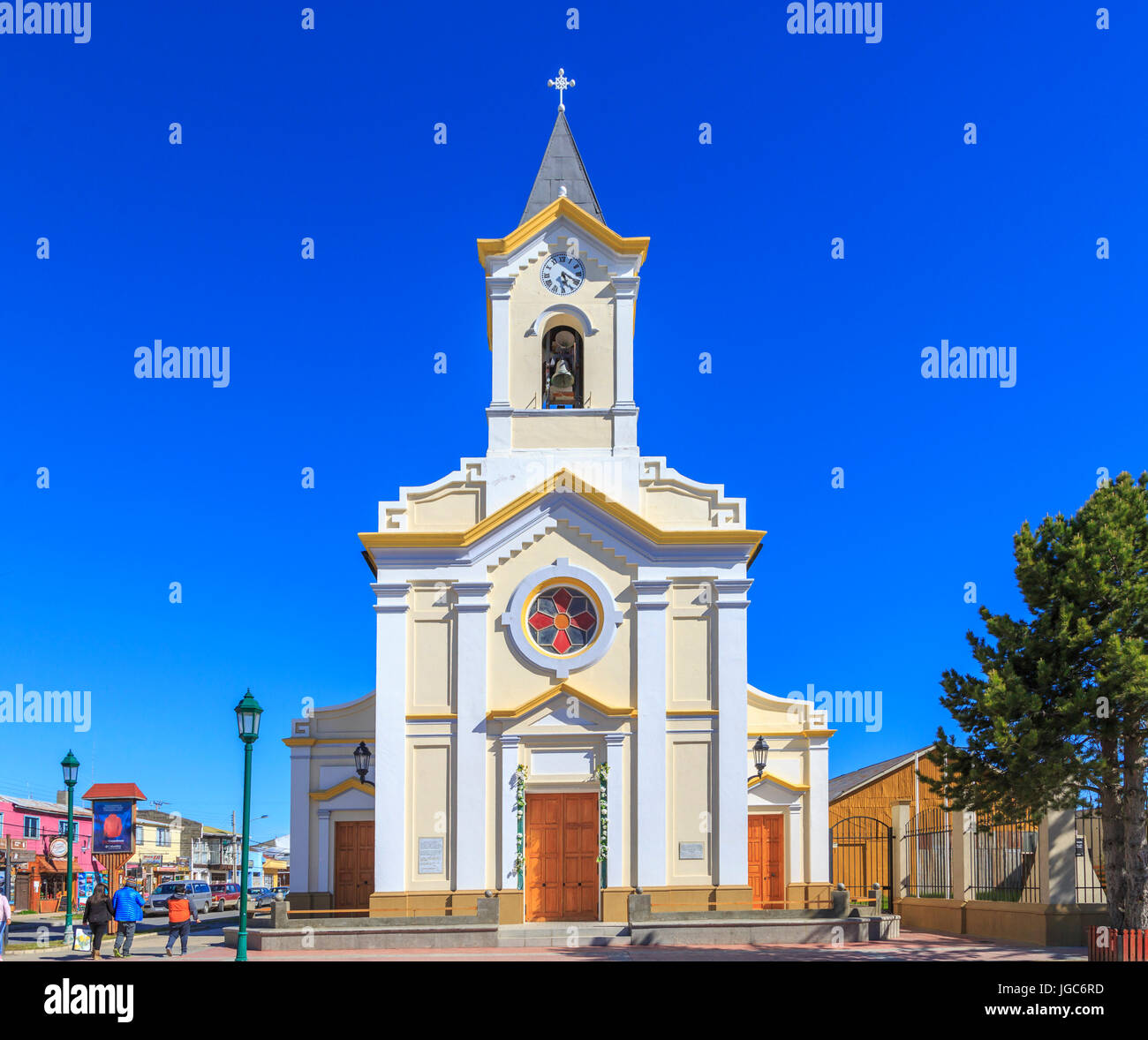 Cattedrale di Puerto Natales, Cile, Sud America Foto Stock