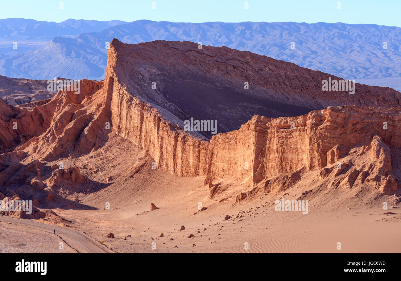 L'Anfiteatro, Valle de la Luna, il Deserto di Atacama, Cile, Sud America  Foto stock - Alamy